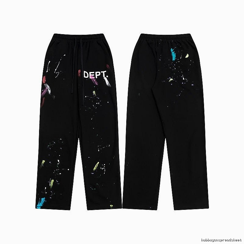 Chrome Hearts Premium Style Graphic sweatpants Black Printed Graphics for Resort Outfits