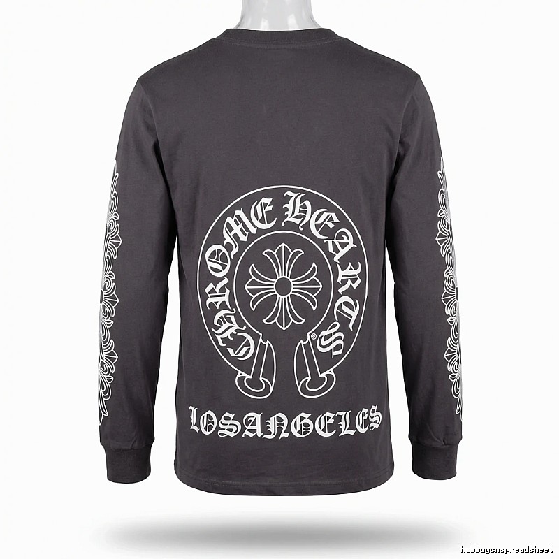 Chrome Hearts Print Dark Style Long-sleeve
