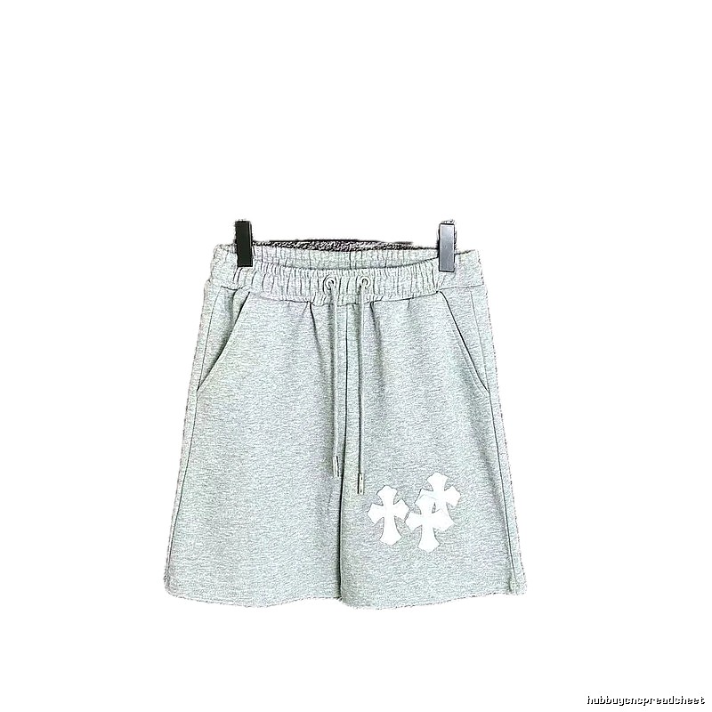 Chrome Hearts Trendy and Cool Style Gray Shorts