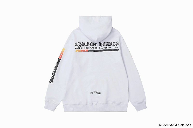 Chrome Hearts Weekend Cross graphic hoodie Black Blue Cross for Weekend Wear