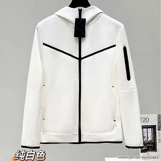 Classic White zip hoodie White Full Zip for Daily Styling