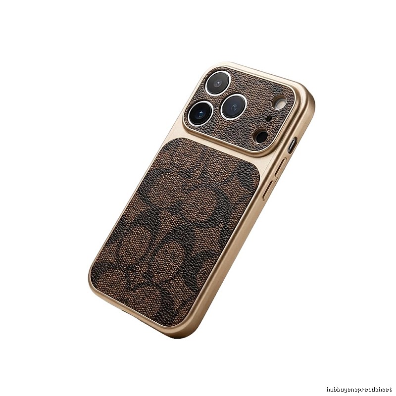 Coach Classic Monogram Style iPhone Case