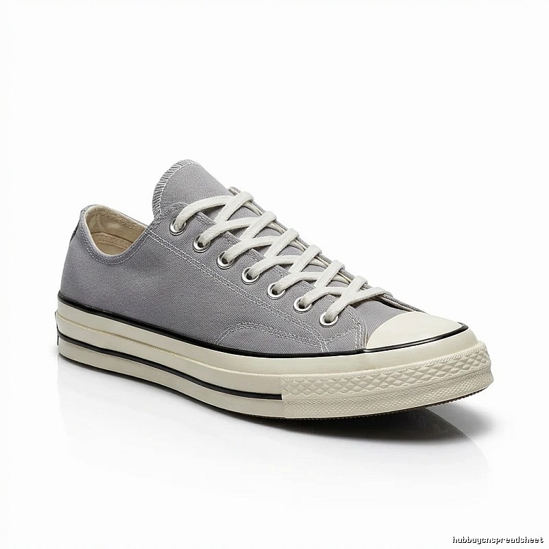 Converse classic silver-gray canvas shoes