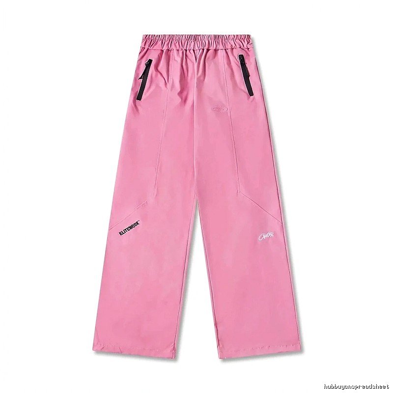 Corteiz Elitework Trendy and Cool Style Pink Pants
