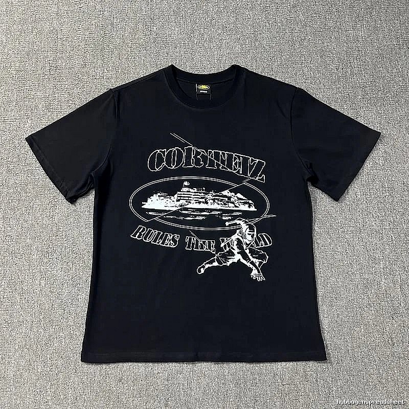 Corteiz Lightweight Logo T-shirt Black Corteiz for Trend Styling