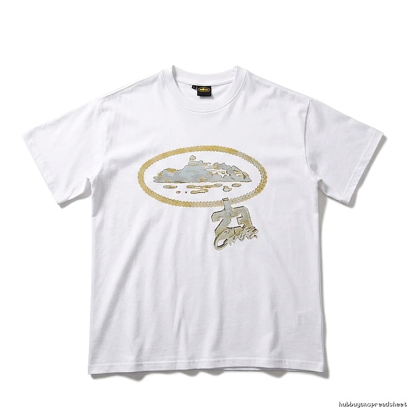 Corteiz Printed Trendy White T-shirt