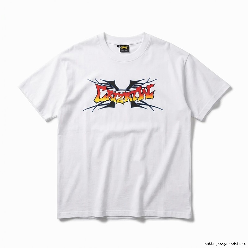 Corteiz X Series Trendy and Cool Style White T-shirt