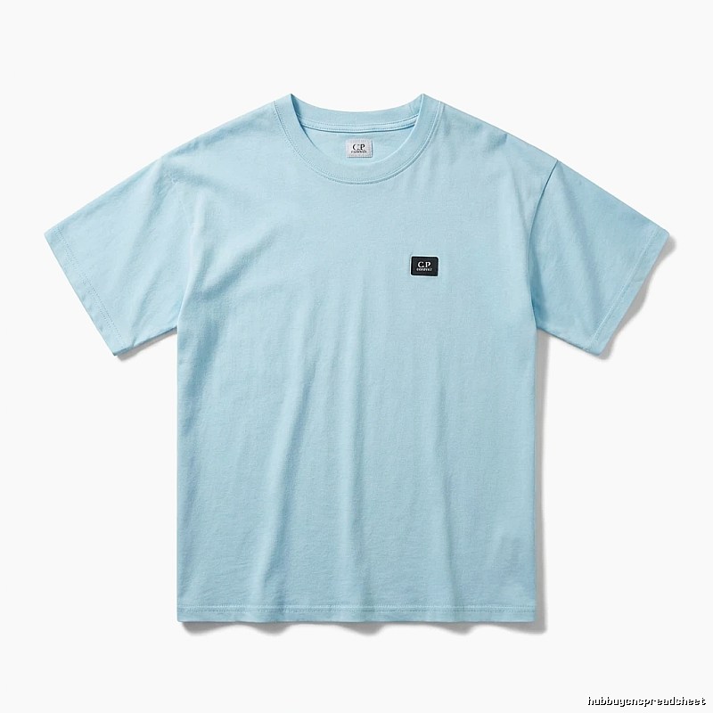 C.P. basic simple style light blue T-shirt
