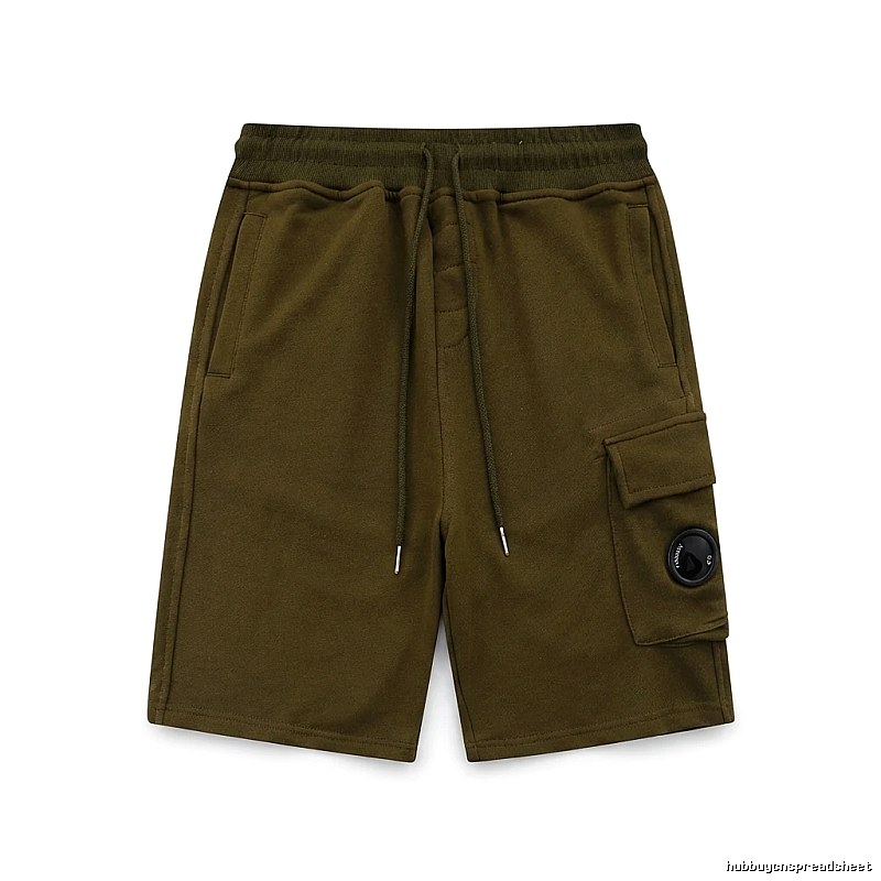 C.P. Company olive work-style shorts
