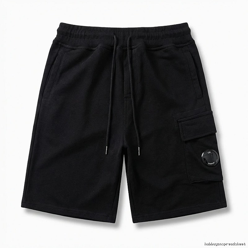 C.P. workwear style black shorts