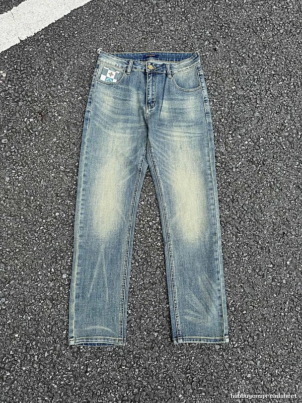 Daily Straight Jeans - Faded Blue