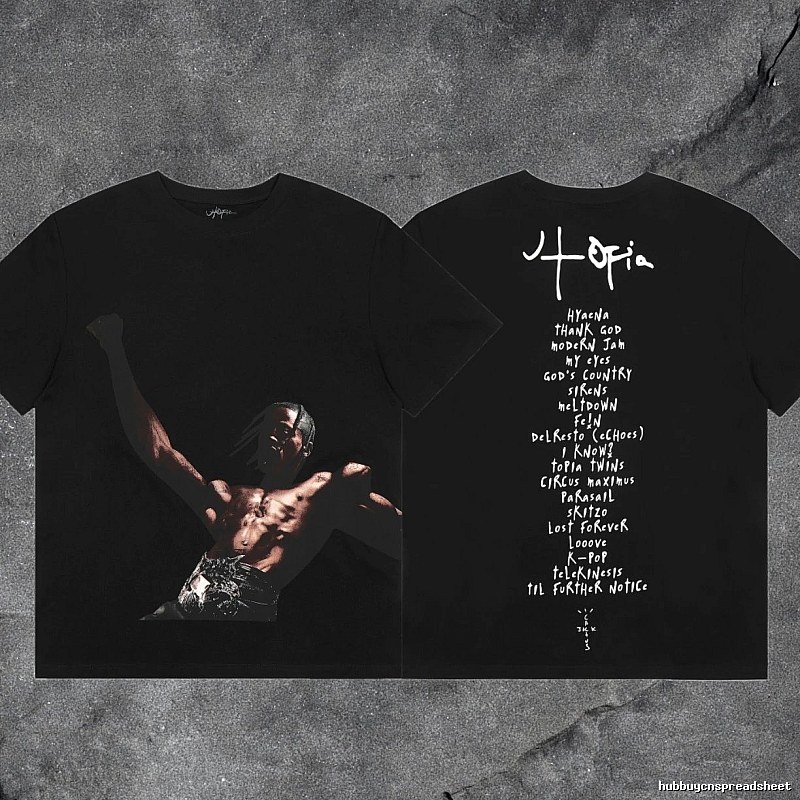 Denim Tears 2031-78 Black Graphic T-Shirt Gift Ready