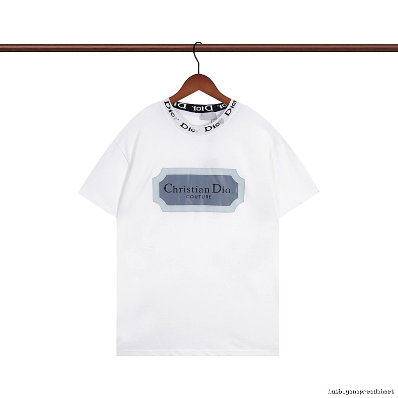 Dior Couture Minimalist Style White Short-sleeve T-shirt