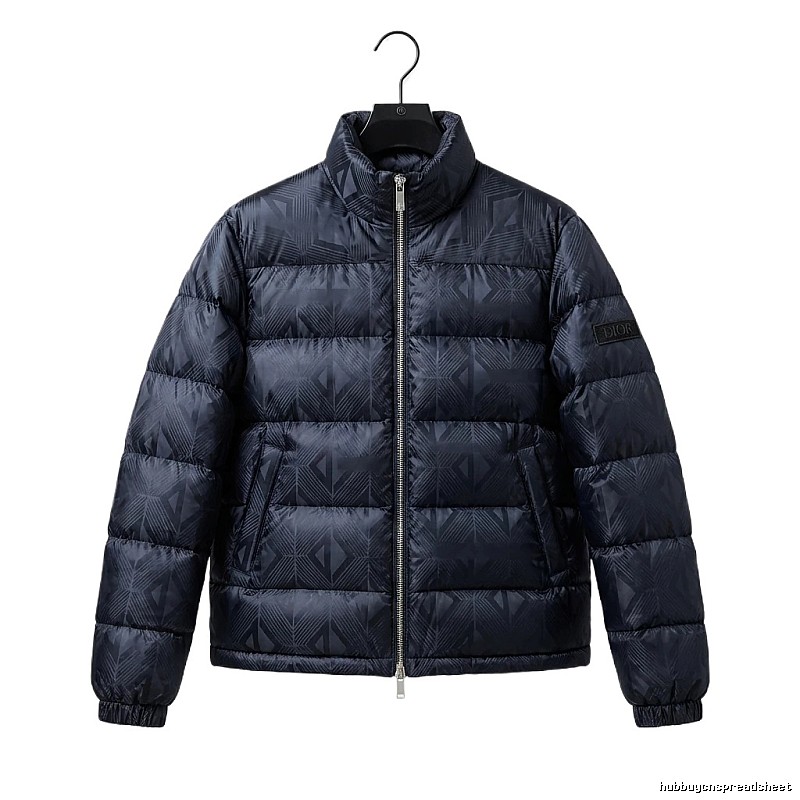 Dior quilted black down jacket