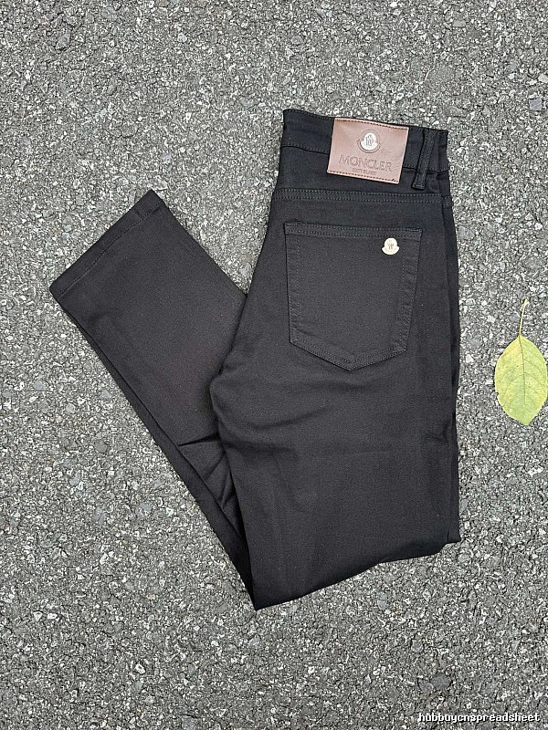 Emporio Armani Daily Slim Casual Pants - small eagle pocket emblem and dark tonal finish
