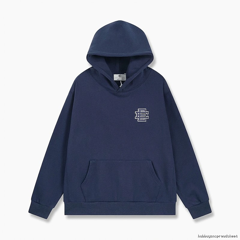 Eric Emanuel Minimalist Style Navy Blue Sweatshirt