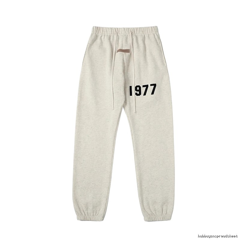 ESSENTIALS 1977 Casual Style Beige Sweatpants