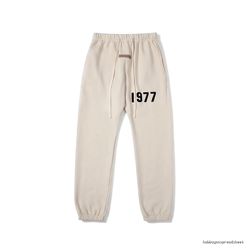 ESSENTIALS 1977 Minimalist Style Beige Pants