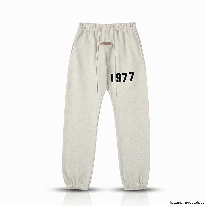 ESSENTIALS 1977 Minimalist Style Grey Pants