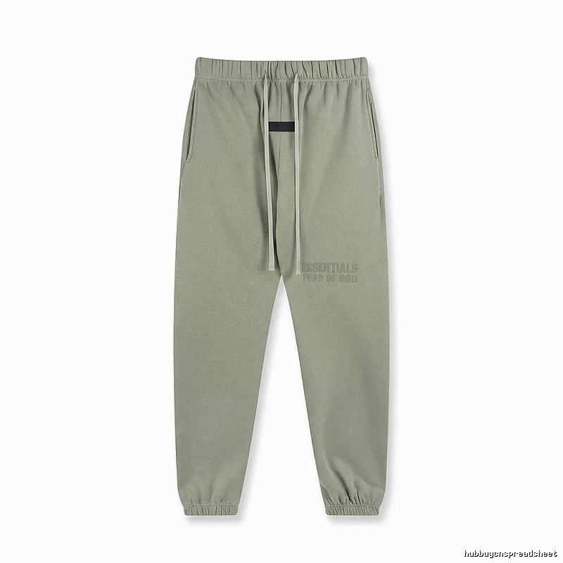 ESSENTIALS Basic Casual Khaki Pants