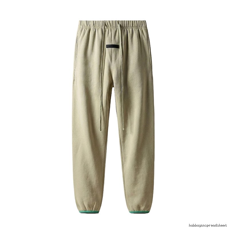 ESSENTIALS Basic Casual Khaki Pants