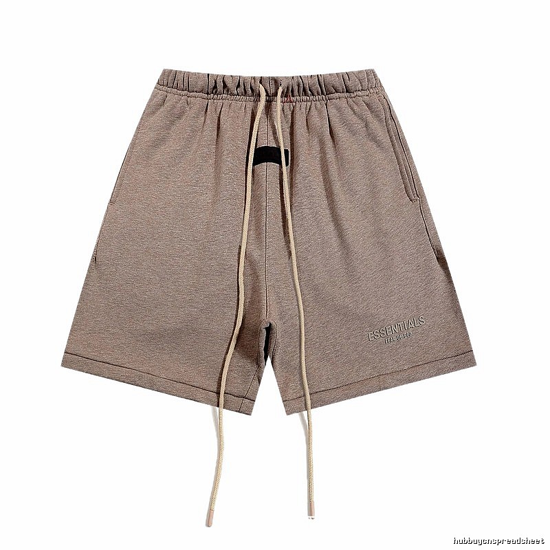 ESSENTIALS Basic Khaki Shorts