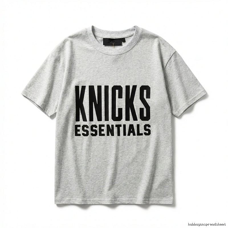 ESSENTIALS brand gray T-shirt