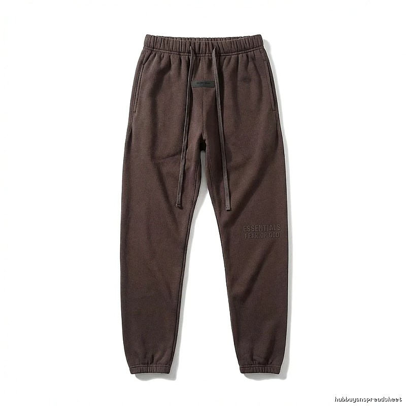 ESSENTIALS Casual Dark Brown Sweatpants