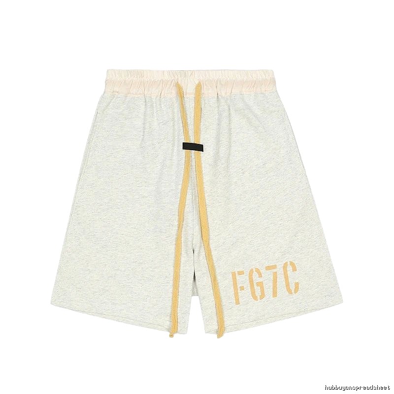 ESSENTIALS Casual Light Gray Shorts