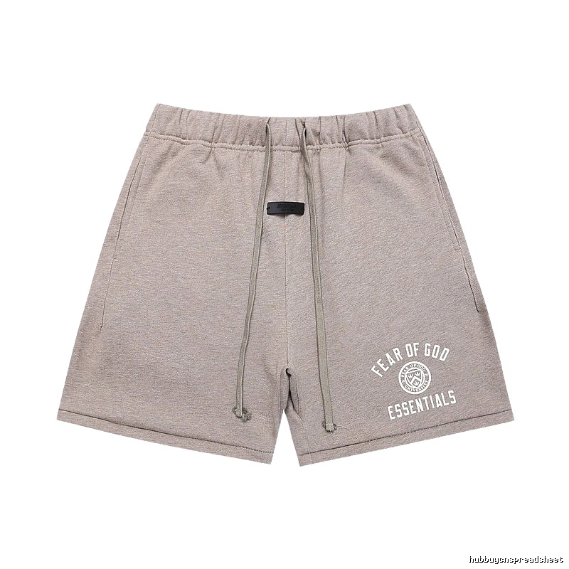 ESSENTIALS casual style light gray shorts