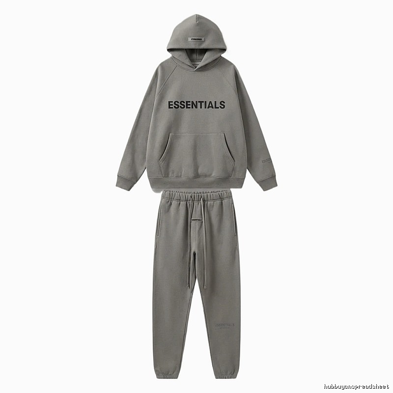 ESSENTIALS grey casual suit