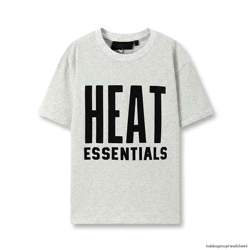ESSENTIALS HEAT Series Grey T-shirt