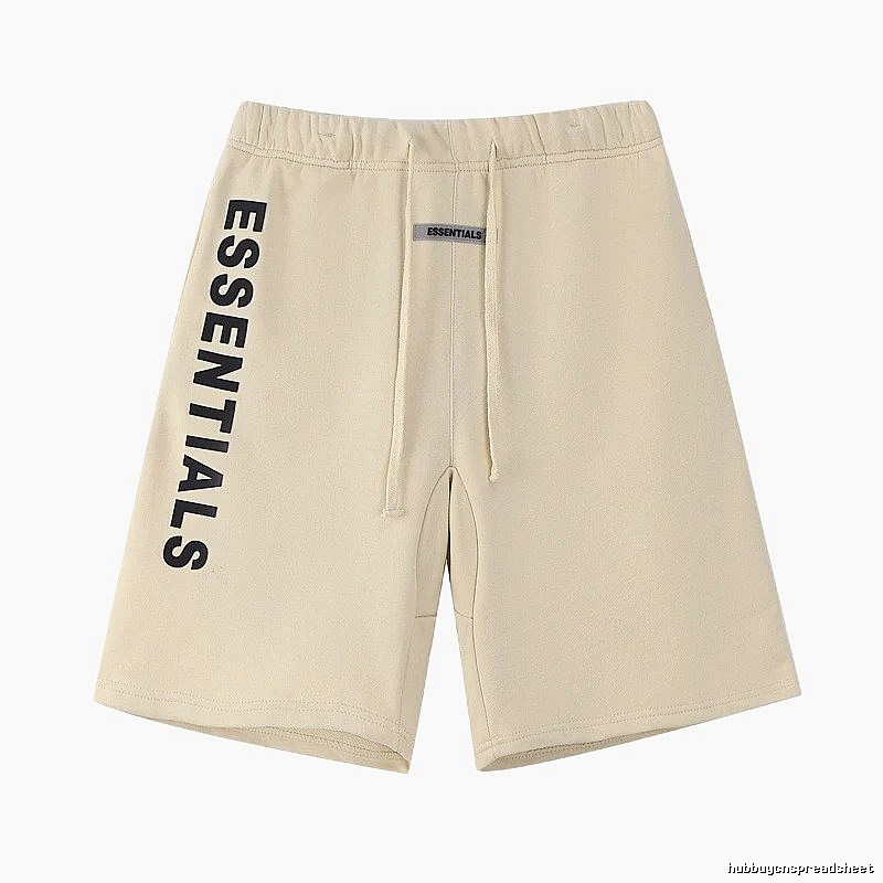 ESSENTIALS minimalist style beige shorts