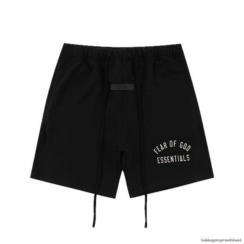 ESSENTIALS minimalist style black shorts