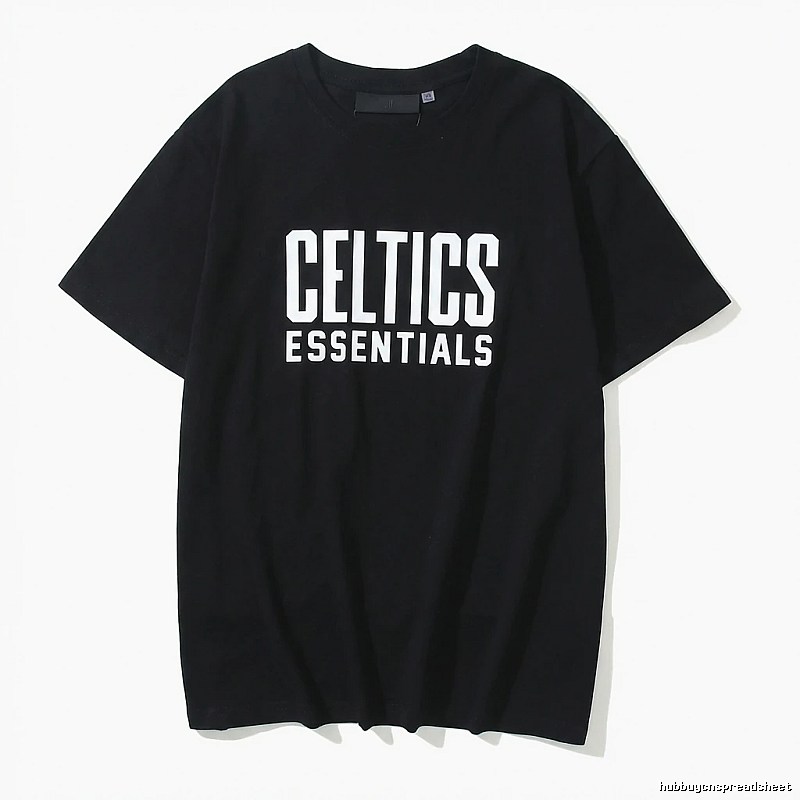 ESSENTIALS minimalist style black T-shirt