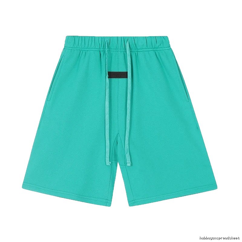 ESSENTIALS Minimalist Style Lake Blue Shorts