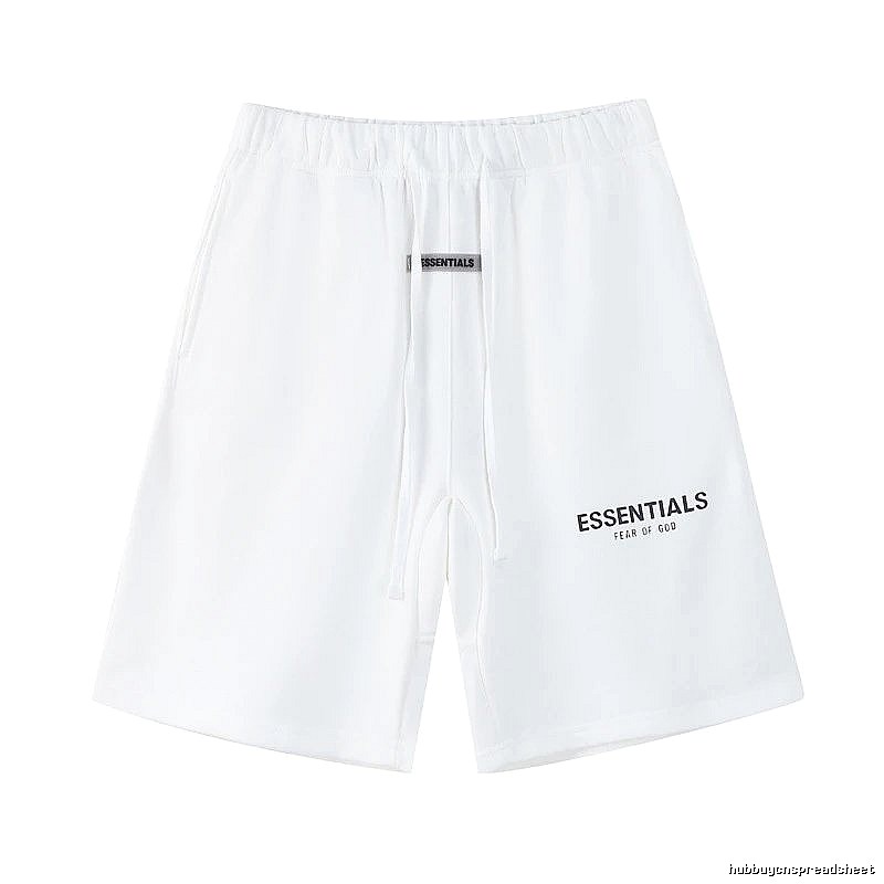 ESSENTIALS minimalist style white shorts