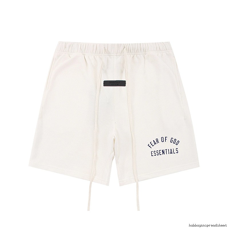 ESSENTIALS minimalist style white shorts