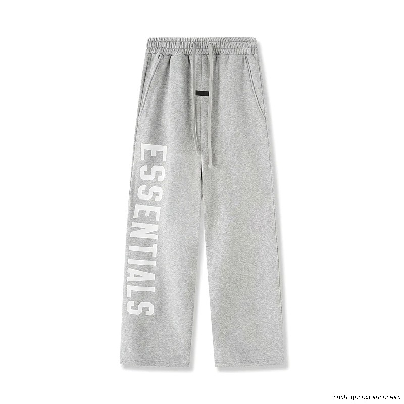 ESSENTIALS Simple Style Gray Sweatpants