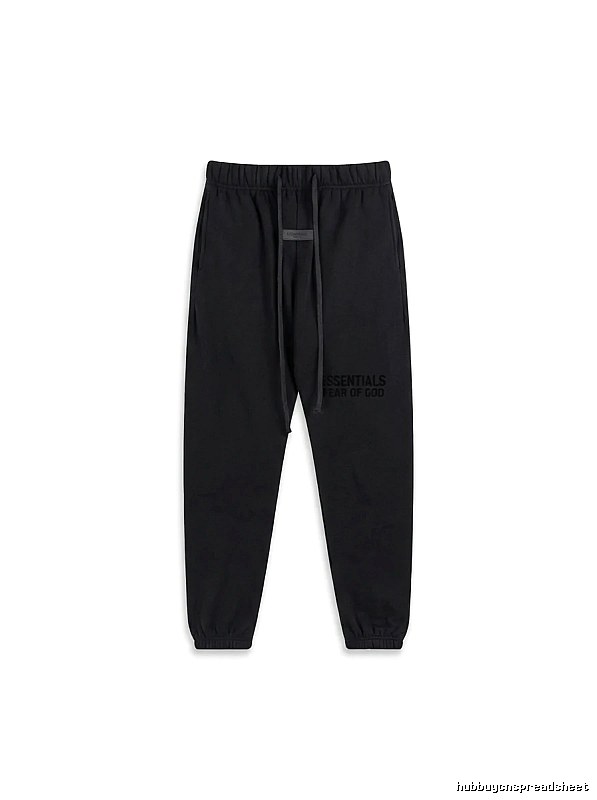 Essentials trendy and cool style black sweatpants
