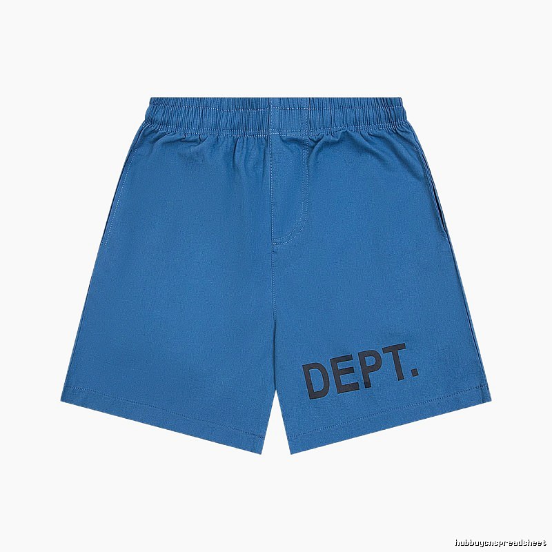 Gallery Dept. Alphabet Style Blue Shorts
