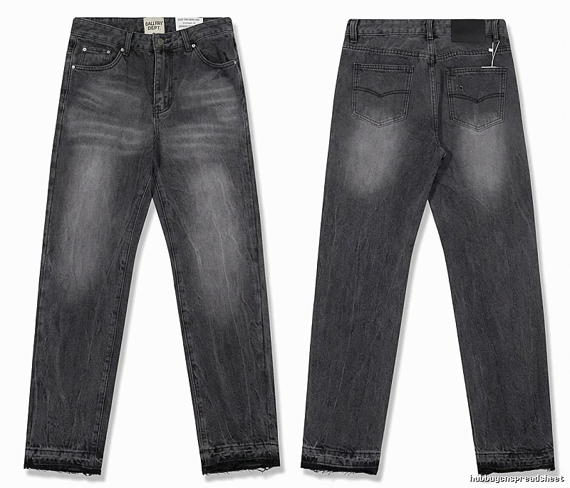 Gallery Dept. Distressed Black Jeans