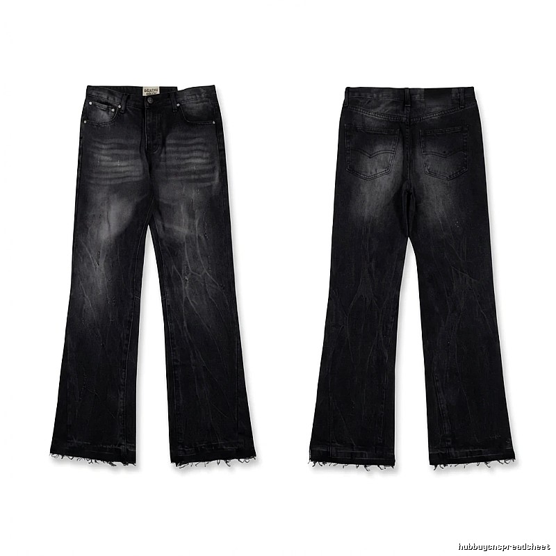 Gallery Dept. Distressed Black Jeans