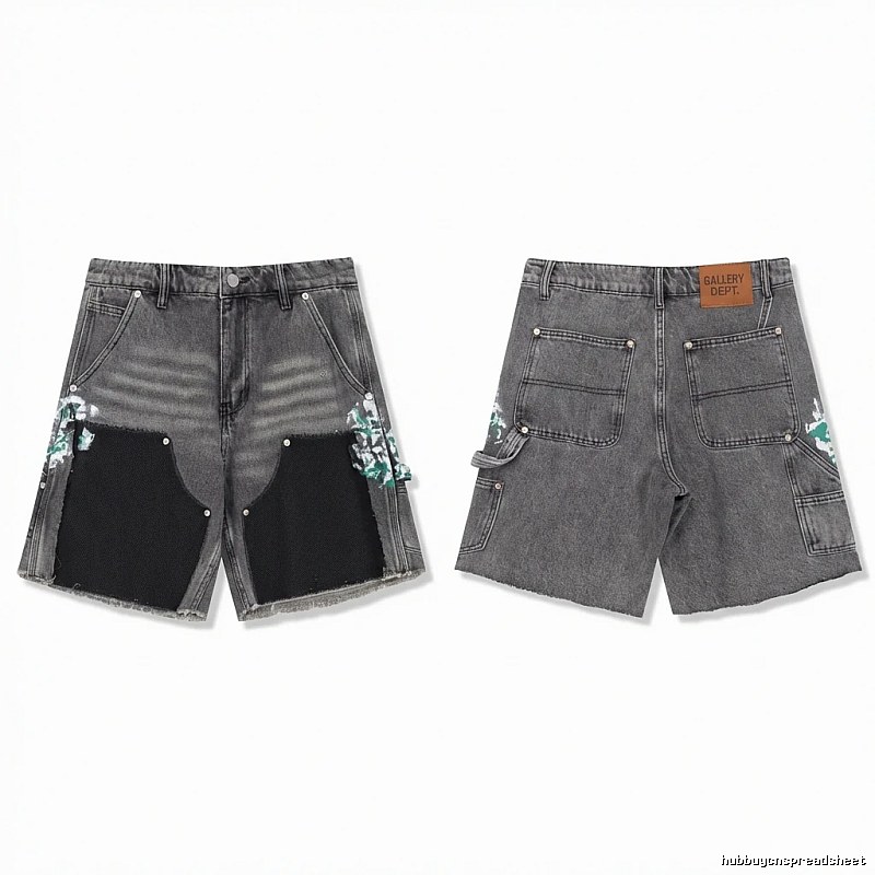 Gallery Dept. Distressed Denim Shorts