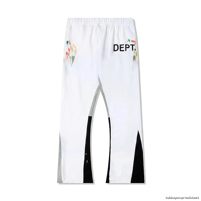 Gallery Dept Graffiti Style White Trousers