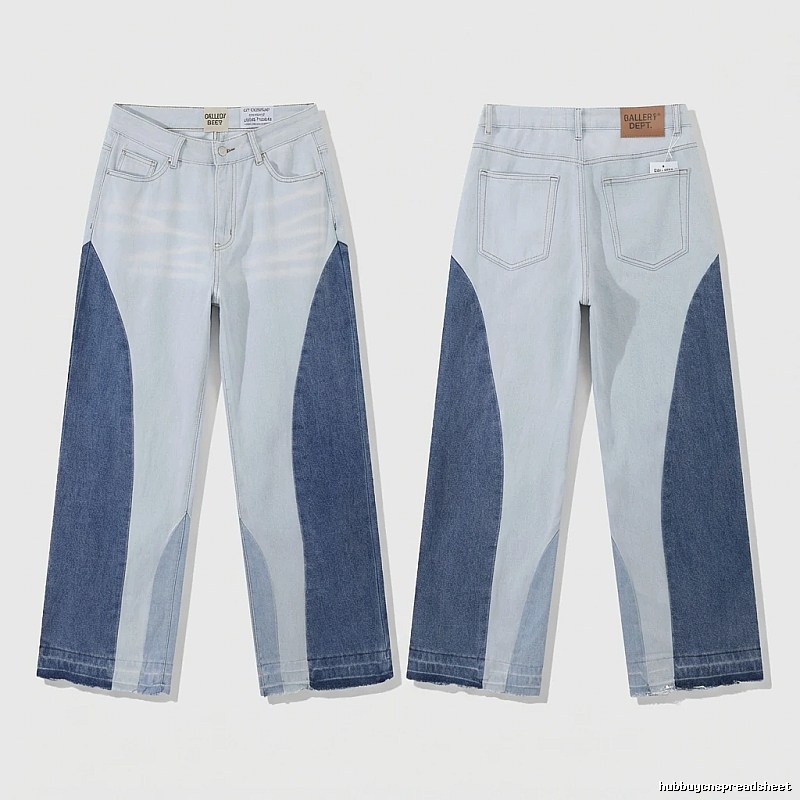 Gallery Dept patchwork style jeans