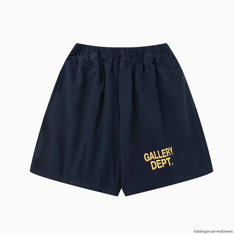 Gallery Dept Retro Style Black Shorts