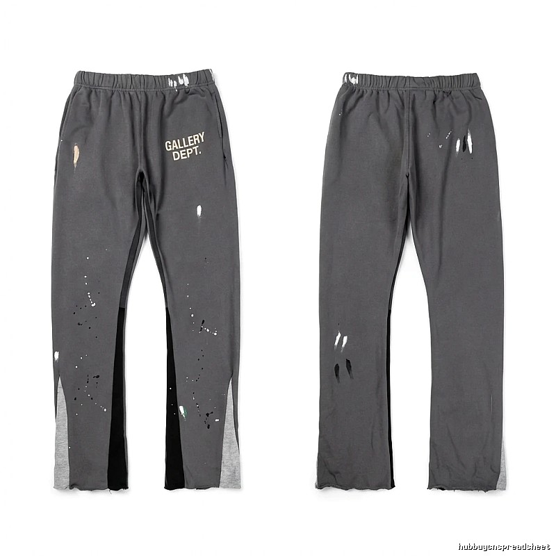 Gallery Dept. Ripped Grey Pants