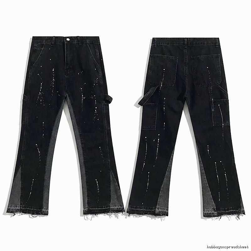 Gallery Dept Workwear Style Black Jeans