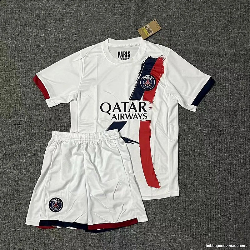 Germany Sport Soccer jersey set White Germany Football for Warm Weather